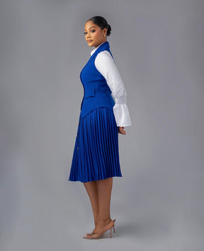 Xiomara and Kamila Shirt Set (blue)