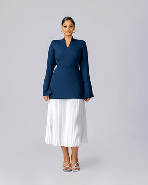 PENELOPE SET (LONG PLEATED SKIRT)